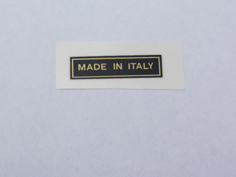 Made in Italy Sticker