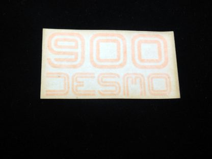 900 S2 seat cowl decal nos original