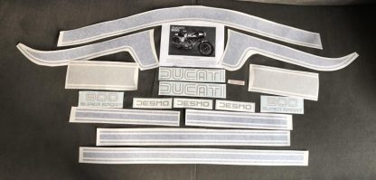 Ducati 900 Ss Square tank model kit decals