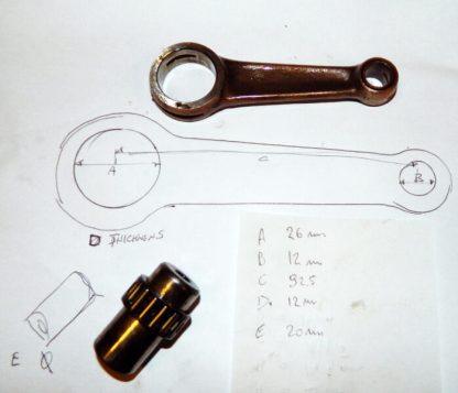 Ducati 2 strokes models cmplete conn rod\2