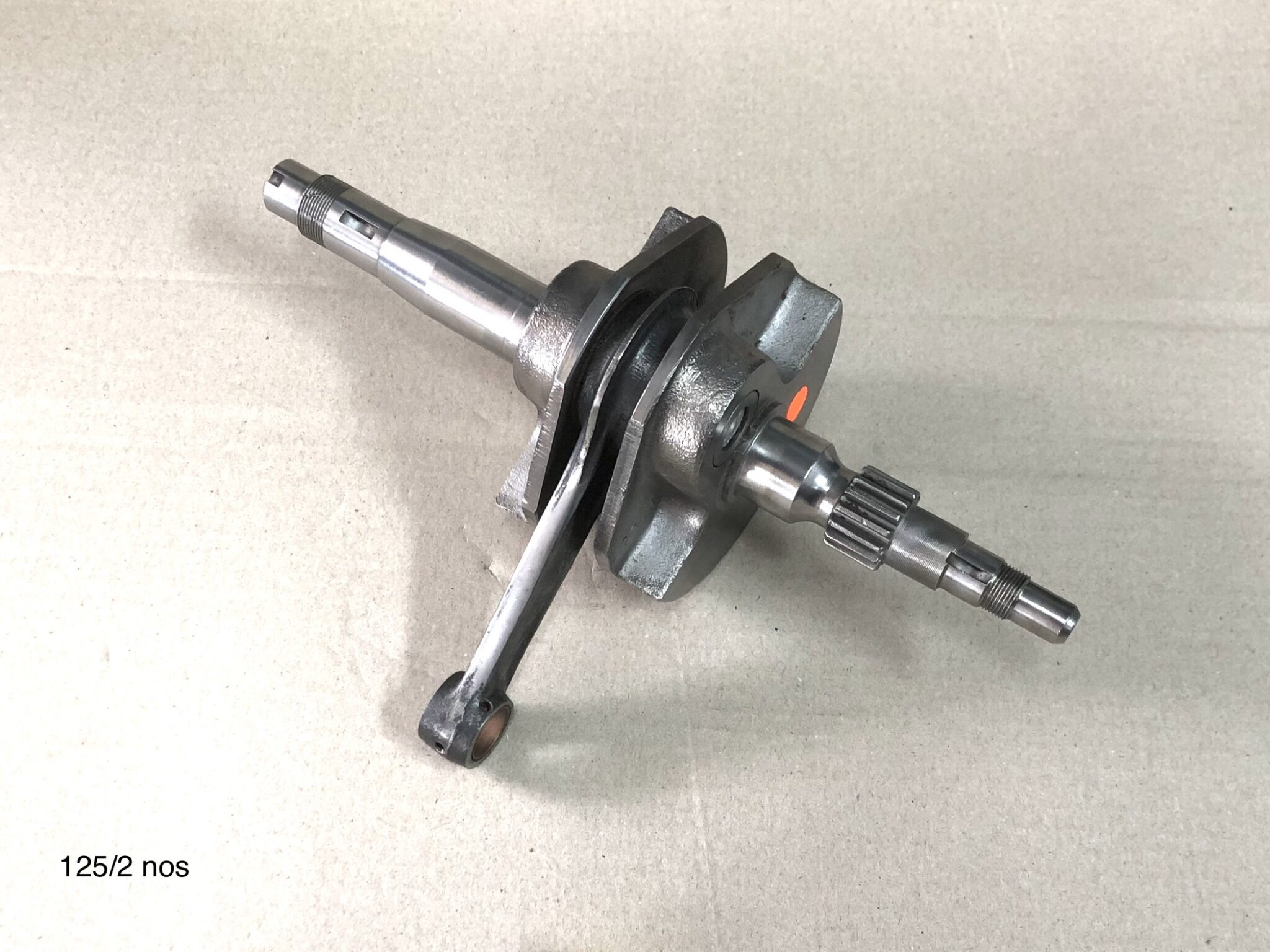125 crankshaft nos Classic Italian Bikes