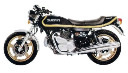 Ducati bevel twins Darmah 900 SD kit decals - Image 2