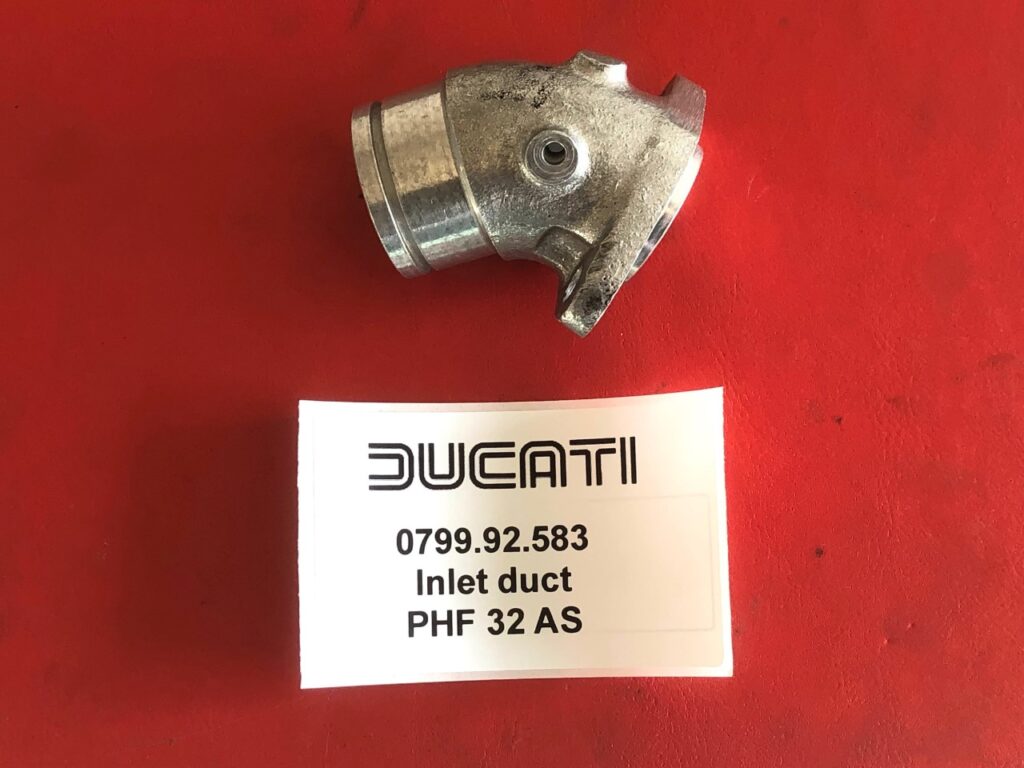 carb inlet duct part 079992583 Classic Italian Bikes