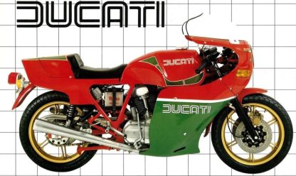 Ducati MHR 900 1981 kit bike decals - Image 3