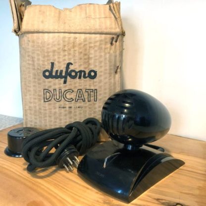 Ducati Dufono Microphone rare collector Item