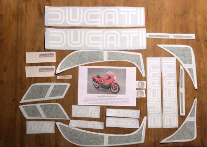 Ducati 1000 MHR Mille  complete kit decals  Made in Italy